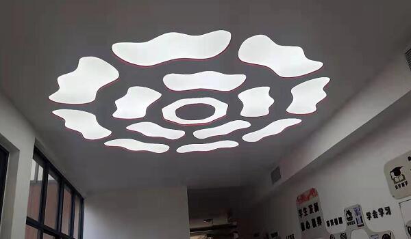 透光膜回字形工程